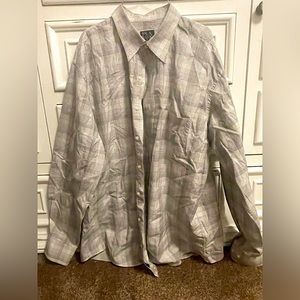 Mens Jos A Bank Plaid Top